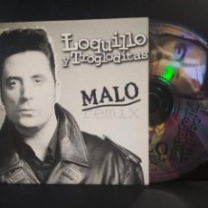CDs de Música: CD PROMO PROMOCIONAL LOQUILLO Y LOS TROGLODITAS MALO REMIX 1 CANCION NUEVO¡¡ PEPETO. Lote 211627526