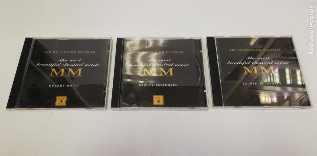 CDs de M&uacute;sica: 720- 3 CDS COLECCION THE MILLENNIUM CLASSIC - LIQUIDACION!