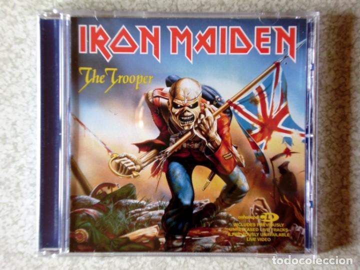 CDs de m&uacute;sica: IRON MAIDEN.THE TROPPER..CD MAXI 5 TEMAS - Foto 1