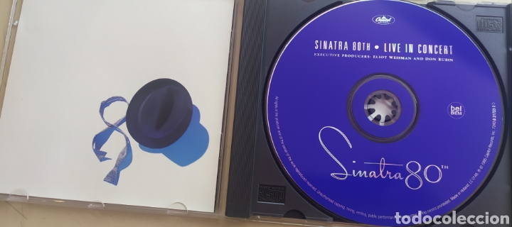 CDs de m&uacute;sica: Sinatra 80 th / Live in Concert / cd original - Foto 3