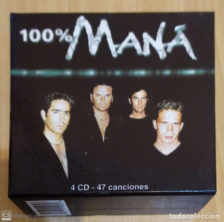 CDs de m&uacute;sica: MANA (100% MANA) BOX SET 4 CDs 2001 - Foto 1