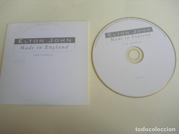 CDs de m&uacute;sica: ELTON JOHN MADE IN ENGLAND CD SINGLE - Foto 1