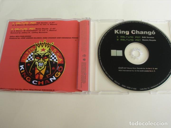 CDs de m&uacute;sica: KING CHANGO MELTING POT 2 VERSIONES CD SINGLE - Foto 2