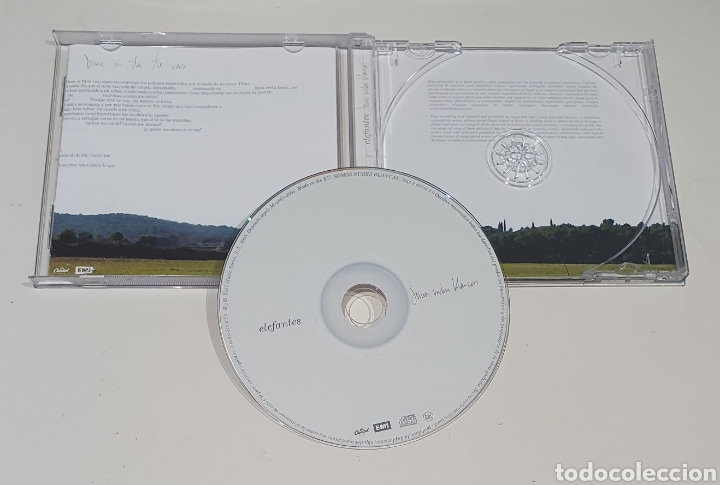 CDs de m&uacute;sica: ELEFANTES / CD / SOMOS NUBES BLANCAS - Foto 2