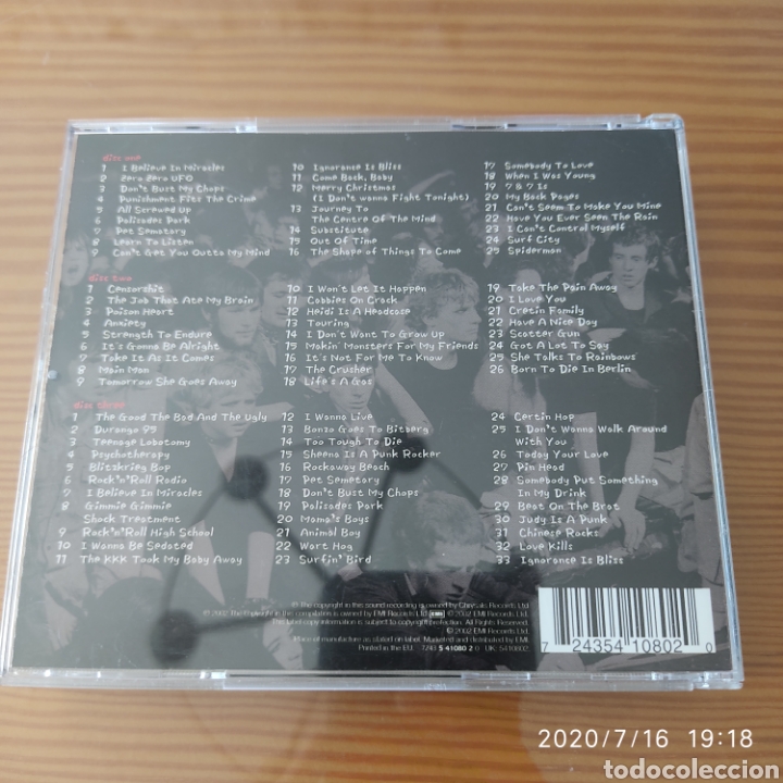 CDs de m&uacute;sica: Cd - Ramones &rdquo;The Chrysalis Years&rdquo; - Foto 2