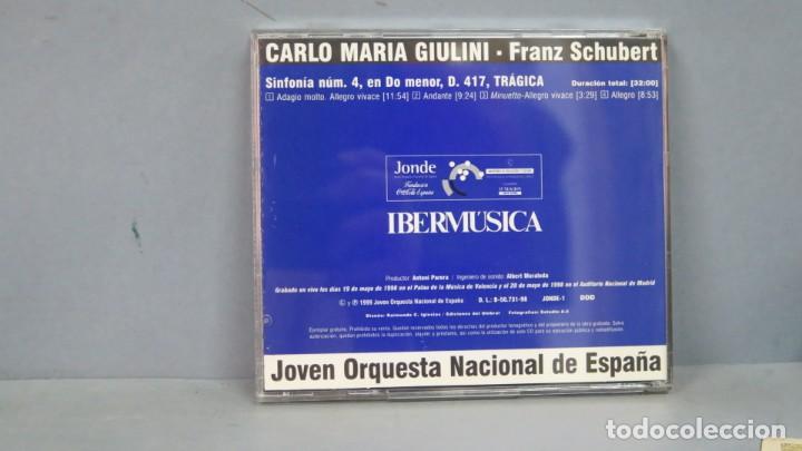 CDs de m&uacute;sica: CD. SCHUBERT. SINONIA N&ordm;4. GIULINI - Foto 2