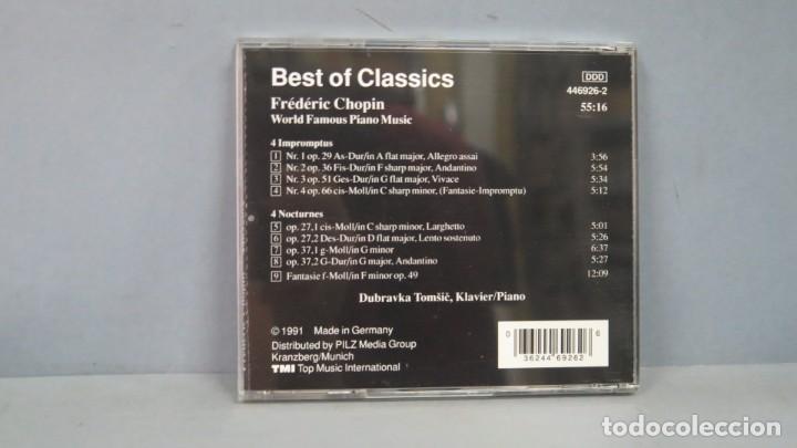 CDs de m&uacute;sica: CD. CHOPIN. BEST OF CLASSICS - Foto 2