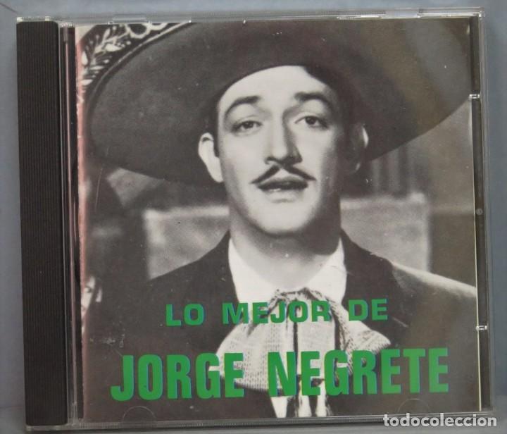 CDs de m&uacute;sica: CD. LO MEJOR DE JORGE NEGRETE - Foto 1