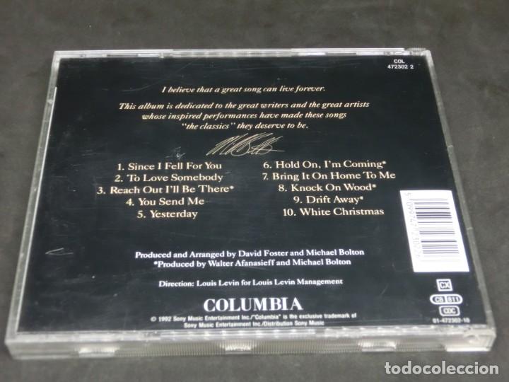 CDs de m&uacute;sica: MICHAEL BOLTON - TIMELESS - THE CLASSICS - CD - 1992 - Foto 2