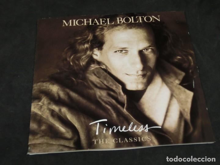CDs de m&uacute;sica: MICHAEL BOLTON - TIMELESS - THE CLASSICS - CD - 1992 - Foto 3
