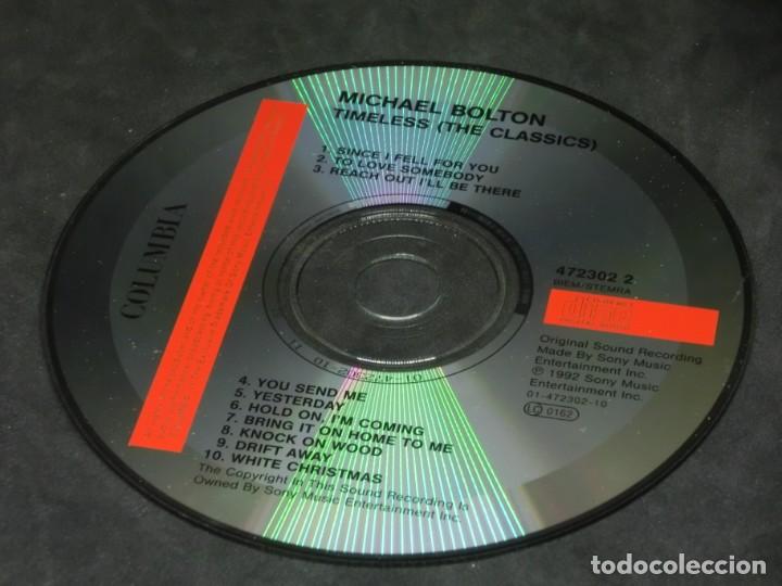 CDs de m&uacute;sica: MICHAEL BOLTON - TIMELESS - THE CLASSICS - CD - 1992 - Foto 7