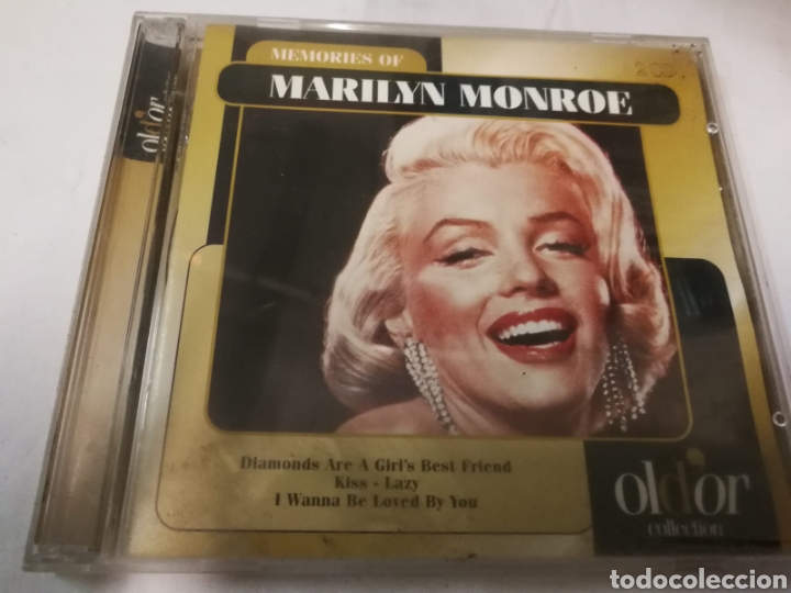 CDs de m&uacute;sica: Cd, MARILYN MONROE, mem&ograve;ries of - Foto 1