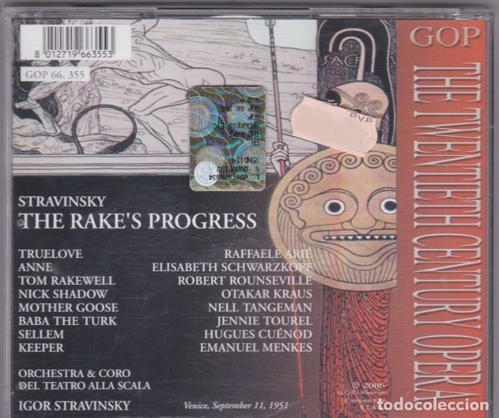 CDs de m&uacute;sica: Stravinsky - the rakes progress 1951 - 2xCD - Foto 2