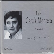 CDs de Música: LUIS GARCÍA MONTERO CD LIBRO POEMAS 2006 VISOR LIBROS. Lote 212240022