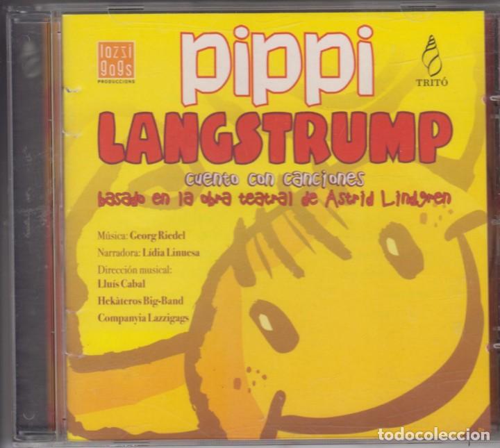 CD de M&uacute;sica: Pipi Langstrump Calzaslargas cd Cuento con canciones de la obra de teatro 2007 Lidia Linuesa