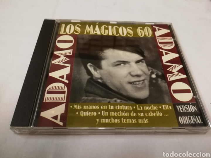 CDs de m&uacute;sica: Cd, ADAMO los m&agrave;gicos 60 - Foto 1