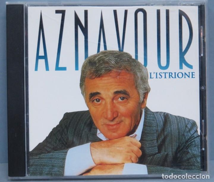 CDs de m&uacute;sica: CD. AZNAVOUR. L&acute;ISTRIONE - Foto 1