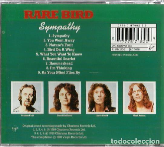 CDs de m&uacute;sica: CD RARE BIRD : SYMPHATHY - Foto 2