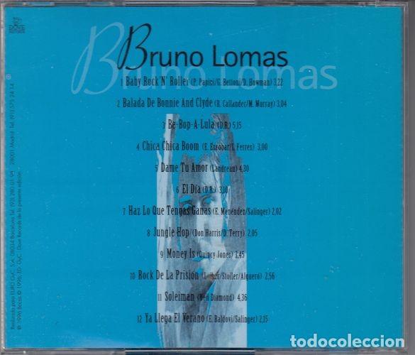 CDs de m&uacute;sica: BRUNO LOMAS - CANCIONES DE ESPA&Ntilde;A - EXITOS - CD - Foto 2