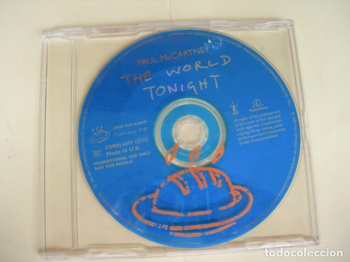 CDs de m&uacute;sica: PAUL McCARNEY THE WORLD TONIGHT CD SINGLE - Foto 1