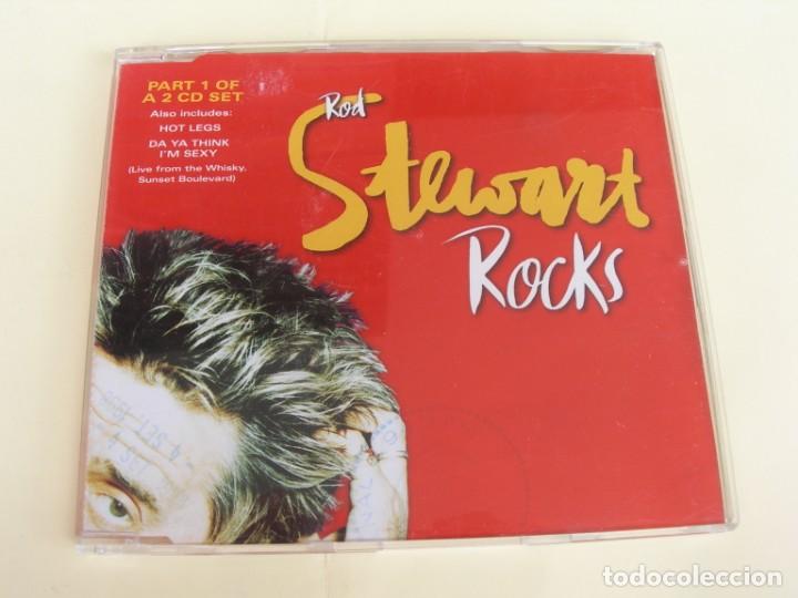 CDs de m&uacute;sica: ROD STEWART ROCKS +2 CD SINGLE - Foto 1
