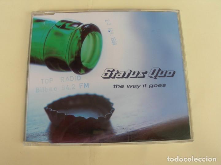 CDs de m&uacute;sica: STATUS QUO THE WAY IT GOES + 2 CD SINGLE - Foto 1
