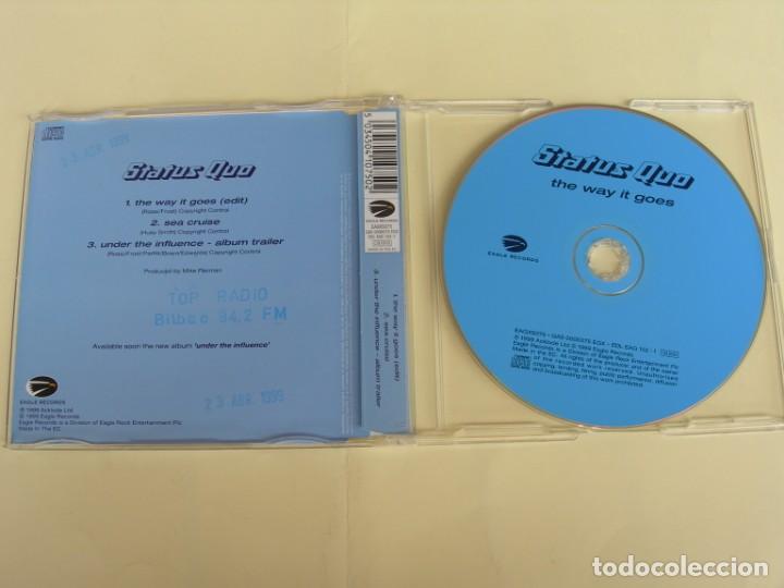 CDs de m&uacute;sica: STATUS QUO THE WAY IT GOES + 2 CD SINGLE - Foto 2