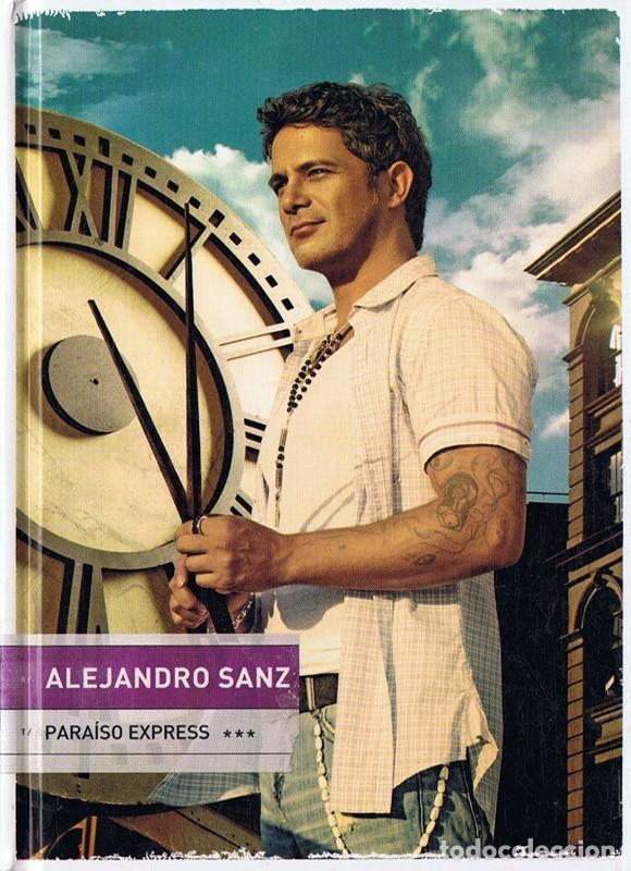 CDs de m&uacute;sica: PARAISO EXPRESS ALEJANDRO SANZ (LIBRO CD) - Foto 1