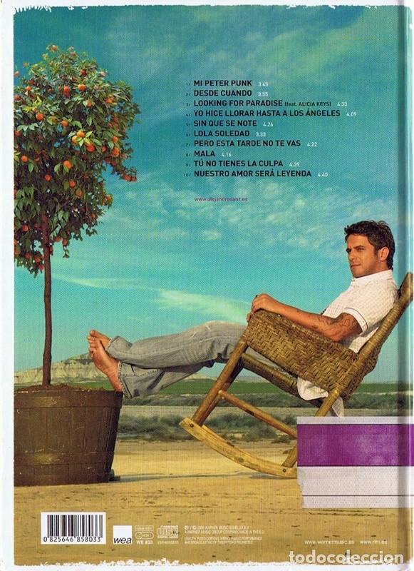 CDs de m&uacute;sica: PARAISO EXPRESS ALEJANDRO SANZ (LIBRO CD) - Foto 2