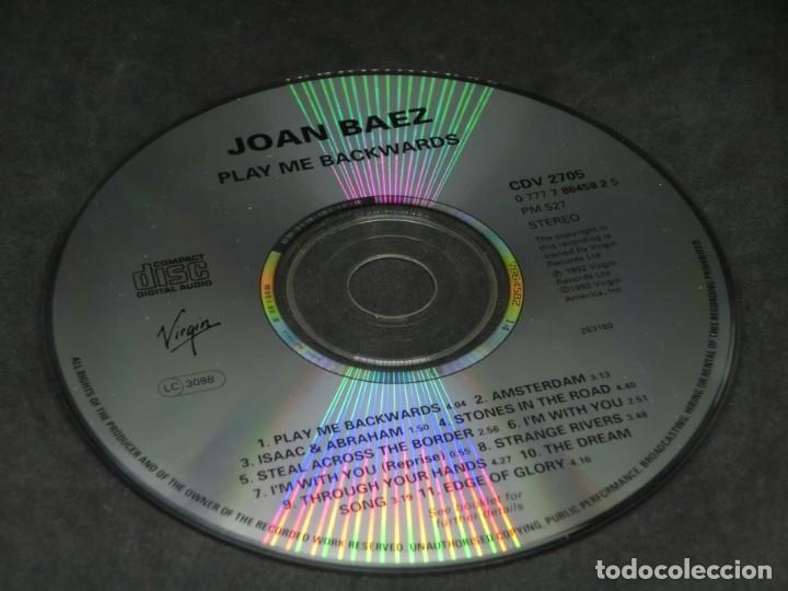 CDs de m&uacute;sica: JOAN BAEZ - PLAY ME BACKWARDS - CD - 1992 - Foto 6