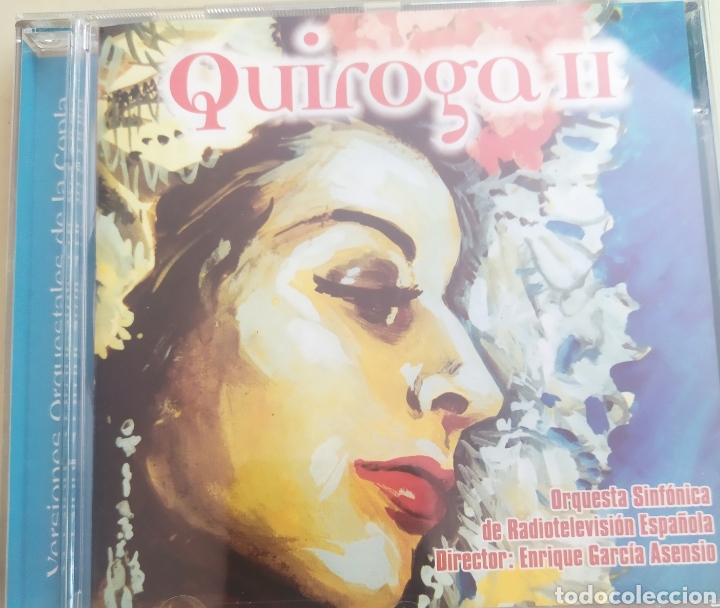CDs de m&uacute;sica: Quiroga II / cd original / Versiones orquestales de la Copla - Foto 1