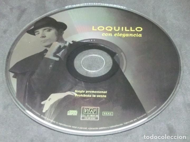 CDs de m&uacute;sica: CD SINGLE - LOQUILLO - CON ELEGANCIA - Foto 3