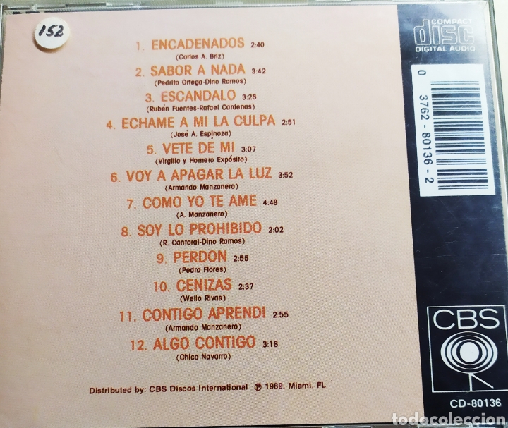 CDs de m&uacute;sica: Mar&iacute;a Martha Serra Lima / Mis Boleros / cd original - Foto 2