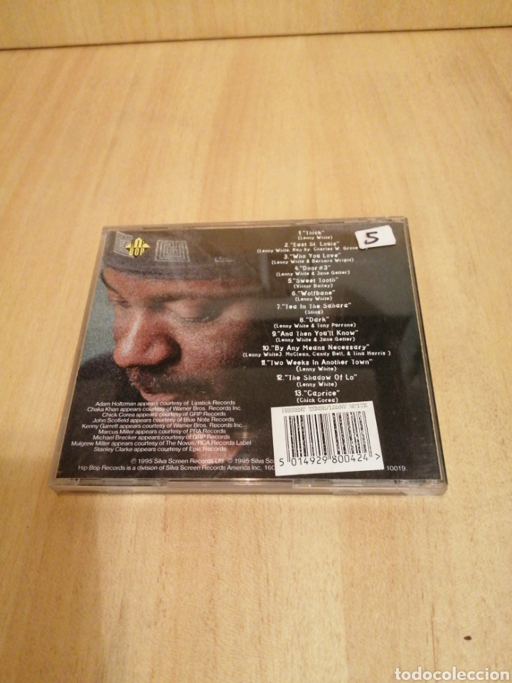 CDs de m&uacute;sica: Lenny White. Present Tense. - Foto 3