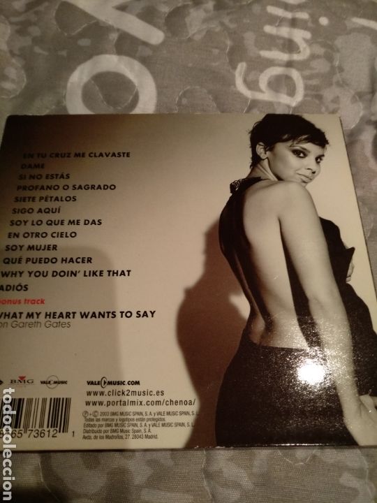 CDs de m&uacute;sica: Disco Chenoa Soy mujer - Foto 2
