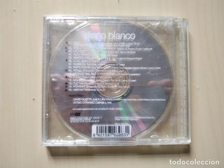 CDs de m&uacute;sica: Disco Blanco. CD. Recopilatorio - Foto 2