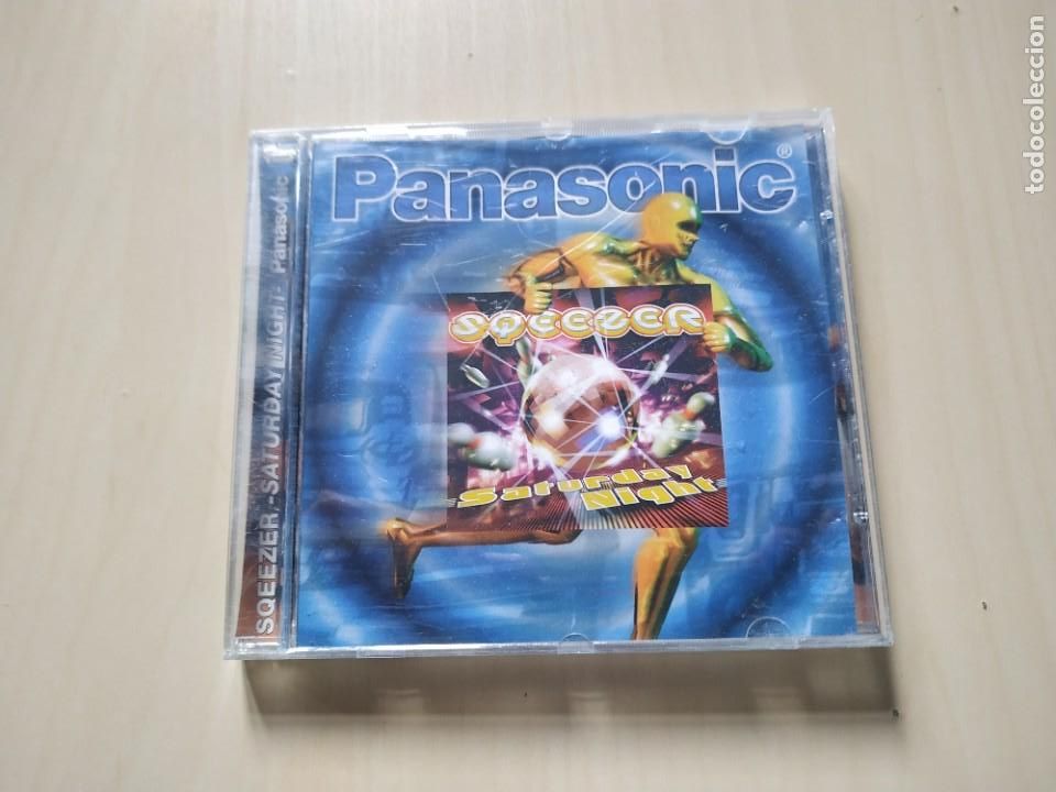 CDs de m&uacute;sica: Sqeezer - Saturday Night. Panasonic. CD Single - Foto 1
