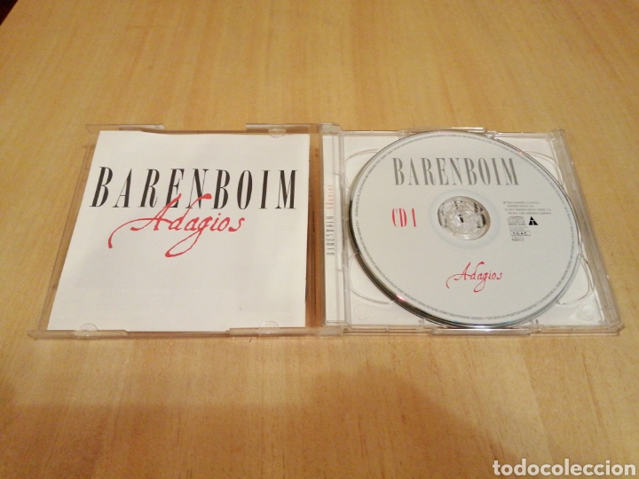 CDs de m&uacute;sica: Barenboim. Adagio. 2xcds. - Foto 2