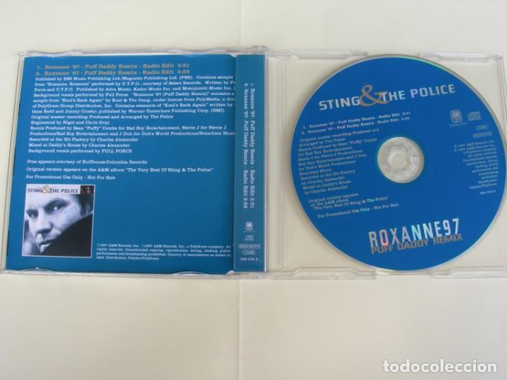 CDs de m&uacute;sica: STING & POLICE / ROXANNE&acute;97 2 VERSIONES / CD SINGLE - Foto 2