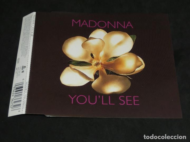 CDs de m&uacute;sica: CD SINGLE - YOULL SEE - MADONNA - Foto 2