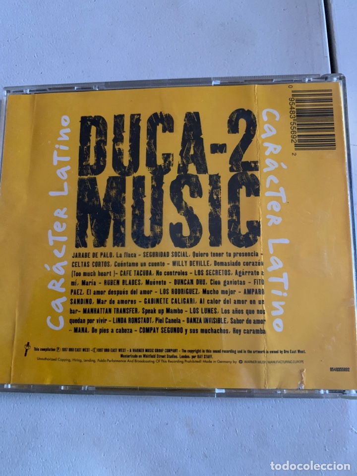 CDs de m&uacute;sica: Car&aacute;cter latino DUCA-2 MUSIC - Foto 2