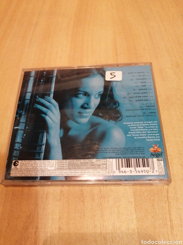 CDs de m&uacute;sica: Anoushka Shankar. Rise. - Foto 3