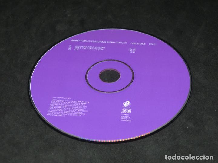 CDs de m&uacute;sica: ROBERT MILES FEATURING MARIA NAYLER - ONE & ONE - CD SINGLE - Foto 3