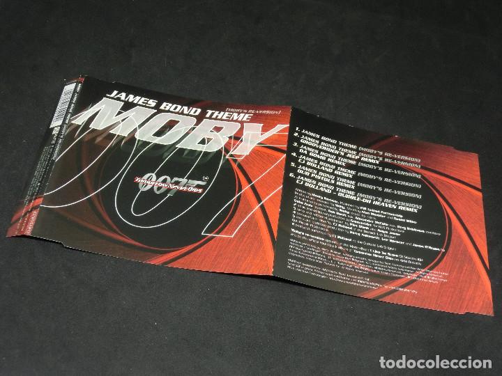 CDs de m&uacute;sica: CD SINGLE - JAMES BOND THEME - MOBY - TOMORROW NEVER DIES 007 1997 - Foto 2