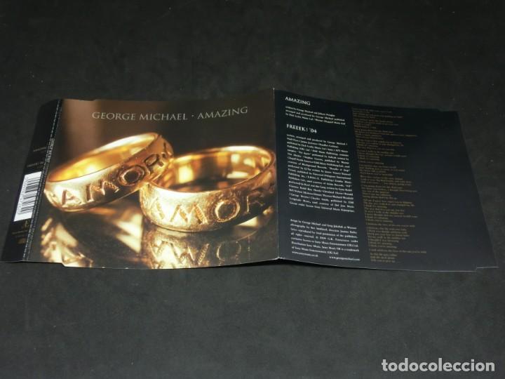 CDs de m&uacute;sica: CD SINGLE - GEORGE MICHAEL - AMAZING - Foto 2