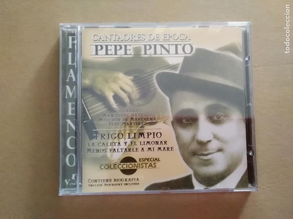 CDs de m&uacute;sica: CD CANTAORES DE EPOCA PEPE PINTO - Foto 1