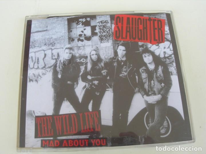 CDs de m&uacute;sica: SLAUGHTER / THE WILD LIFE + 2 / CD SINGLE - Foto 1