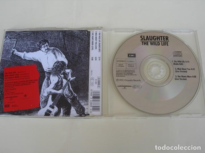 CDs de m&uacute;sica: SLAUGHTER / THE WILD LIFE + 2 / CD SINGLE - Foto 2