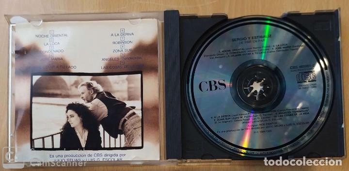 CDs de m&uacute;sica: SERGIO Y ESTIBALIZ (DE PAR EN PAR) CD 1989 - Foto 3