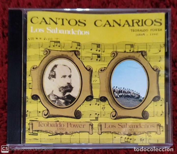 CDs de m&uacute;sica: LOS SABANDE&Ntilde;OS (CANTOS CANARIOS) CD 1999 - Foto 1
